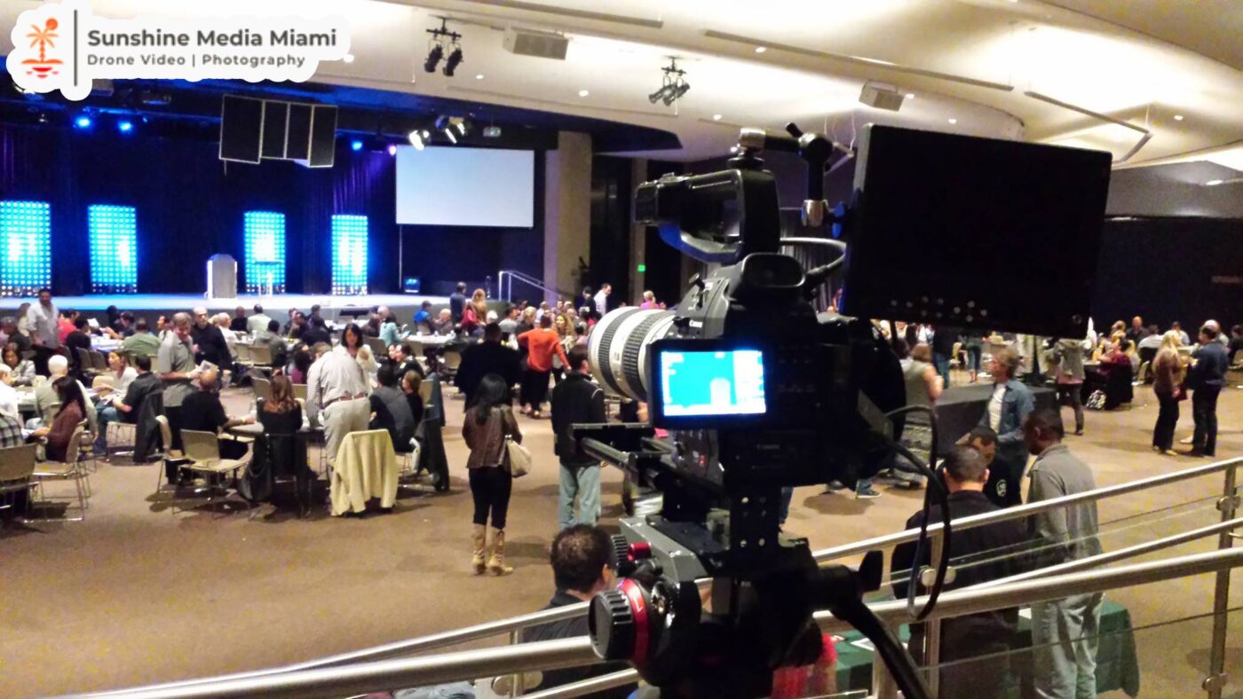 corporate event videographer in Miami Florida